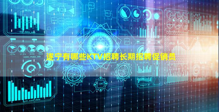 遂宁有哪些KTV招聘长期招聘促销员